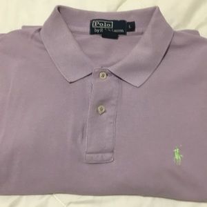 Mens Large Short Sleeve Polo